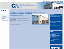 Tablet Screenshot of cnc-technik-rheinau.de
